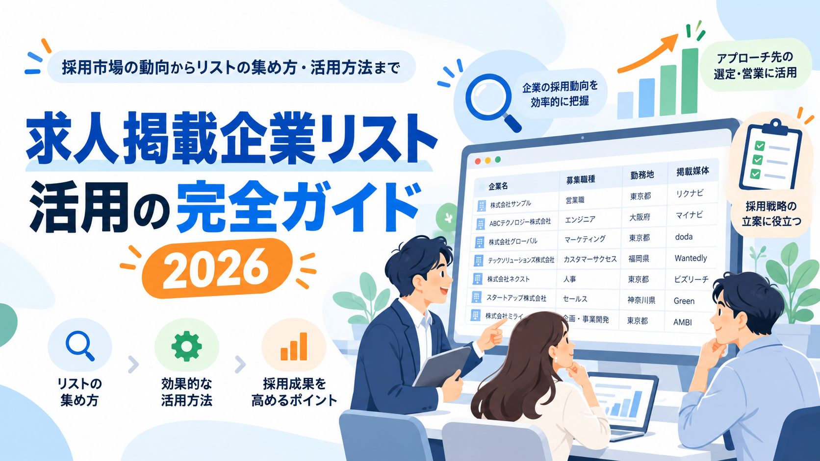 求人掲載企業リスト活用完全ガイド
